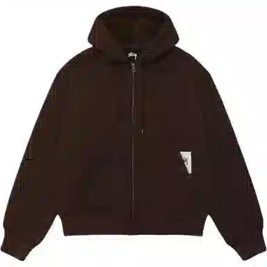 Stussy FW25 FW25 BONDED SHERPA HOODIE logo