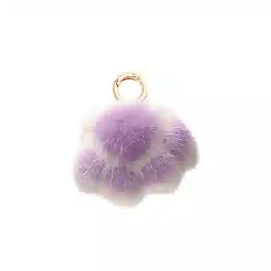 心水好物 创意可爱猫掌印舒适手感汽车高级感包包 毛绒 挂件 男女同款情侣款