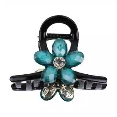 彤彤兔 清新甜美星辰花朵后脑勺抓夹显发量高级感盘发鲨鱼夹 树脂 发夹 女款