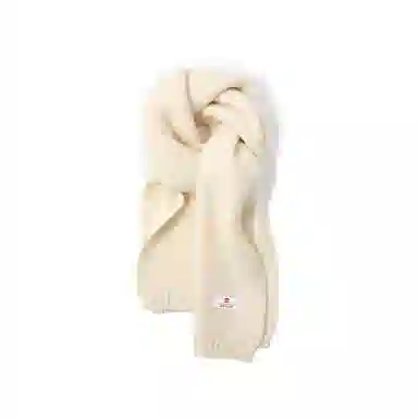 宫里的世界 纯色经典高级感百搭 腈纶 绒线围巾 男女同款情侣款