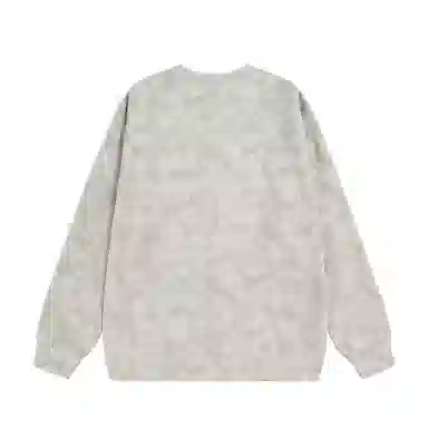 诗丹帝国 青少年美式扎染脏脏圆领外套春秋潮牌大码宽松上衣服情侣款无帽卫衣 男款