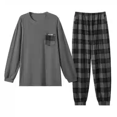 好福份 休闲家居服男士睡衣套装 男款