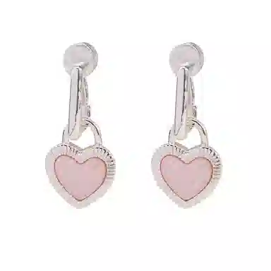 尚先生 爱心气质大气方圆脸显脸小轻奢高级感 铜 耳环 女款