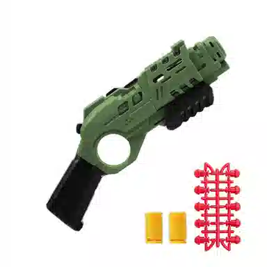 馨枕居 迷你喷子枪 解压有趣 一键发射抛壳 其他玩具枪