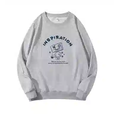 莫代尔 秋冬个性慵懒舒适嘻哈风长袖多色可选设计感百搭时尚落肩卫衣打底衣 男女同款