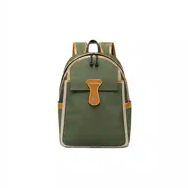 Mashalanti Large Capacity Backpack Green Orange