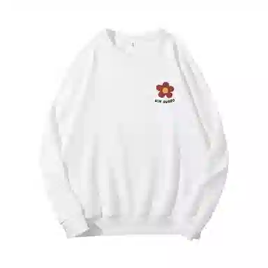 莫代尔 秋冬个性慵懒舒适多色可选百搭时尚落肩设计感嘻哈风卫衣打底衣 男女同款