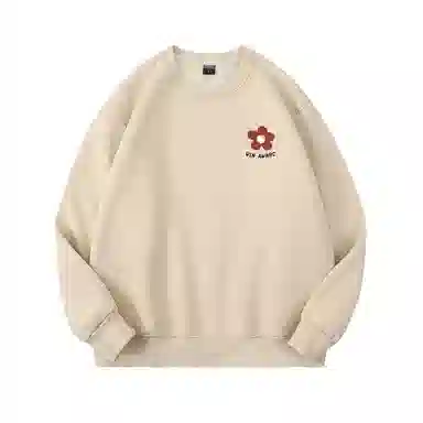 莫代尔 秋冬个性慵懒舒适多色可选百搭时尚落肩设计感嘻哈风卫衣打底衣 男女同款