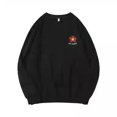 莫代尔 秋冬个性慵懒舒适多色可选百搭时尚落肩设计感嘻哈风卫衣打底衣 男女同款