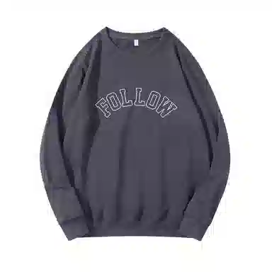 莫代尔 秋冬个性慵懒舒适时尚百搭多色可选设计感嘻哈风落肩卫衣打底衣 男女同款