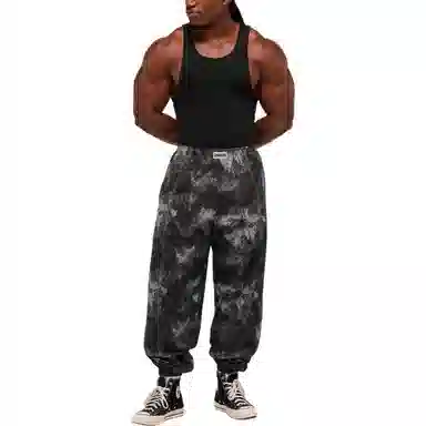 GYMSHARK Camo Relaxed Pants