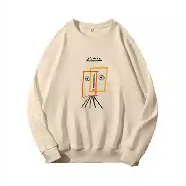 莫代尔 秋冬个性慵懒舒适百搭时尚嘻哈风长袖多色可选设计感落肩卫衣打底衣 男女同款