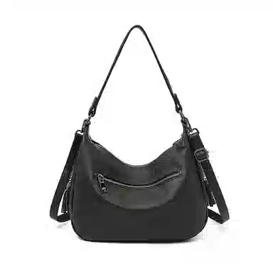 老人头 简约高级感时尚潮流百搭 牛皮 单肩包 常规 女款 多色