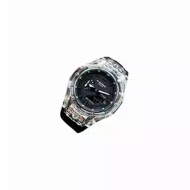 CASIO Custom Tattoo Glacier Transparent Case