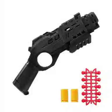 馨枕居 迷你喷子枪 解压有趣 一键发射抛壳 其他玩具枪