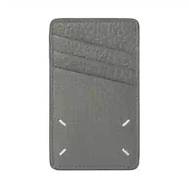 Maison Margiela Four Stitch Leather Cardholder Green