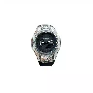 CASIO Custom Tattoo Glacier Transparent Case