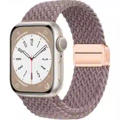 亿祈发 表带 苹果适用 尼龙材质 编织磁吸扣男女通用