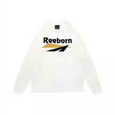 False Perception Slogan Washed Long Sleeve Tee