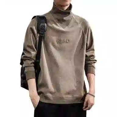 遨宇 美式复古休闲潮流极简风百搭内搭打底衫卫衣 男款
