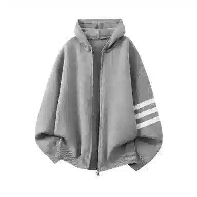 Zofili Retro Striped Hoodie