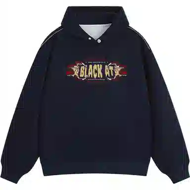 BLACK AT LOGO