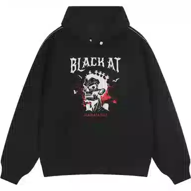 BLACK AT LOGO