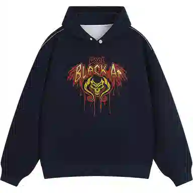 BLACK AT LOGO