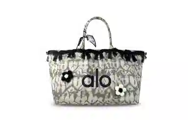 alo yoga Denim Star Tote Bag