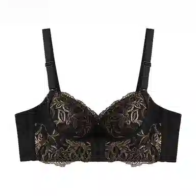 秀黛 聚拢性感蕾丝植物花卉文胸 女款