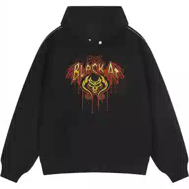 BLACK AT LOGO