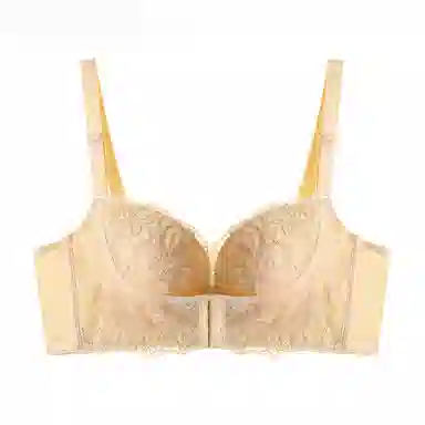 秀黛 聚拢性感蕾丝植物花卉文胸 女款