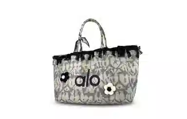 alo yoga Denim Star Tote Bag