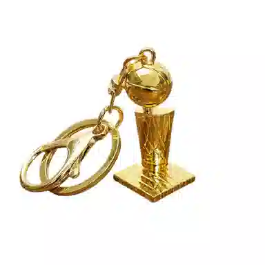 图涂丫 湖人勇士雄鹿联赛决赛 奖杯模型 金属 挂件 男女同款情侣款