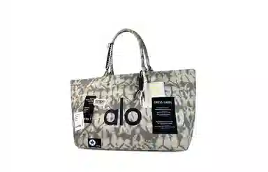 alo yoga Denim Star Tote Bag