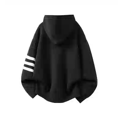 Zofili Retro Striped Hoodie