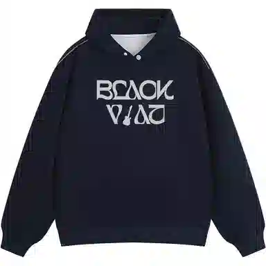 BLACK AT LOGO