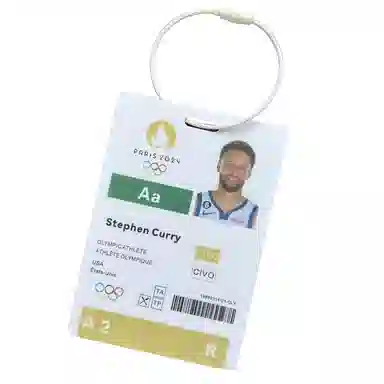 图涂丫 篮球梦之队 运动员参赛卡库里欧文詹姆斯杜兰特 球星卡 亚克力 挂件 男女同款情侣款