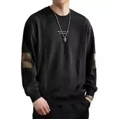 遨宇 高端美式复古休闲经典潮流设计感卫衣 男款