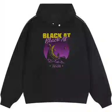BLACK AT LOGO