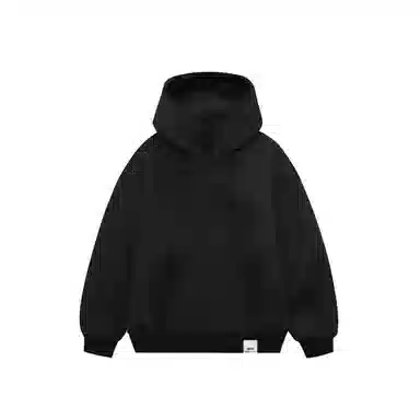 【dme】 美式高街重磅结构简约基础款连帽开衫上衣男秋款宽松情侣拉链休闲卫衣外套 男女同款