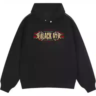 BLACK AT LOGO