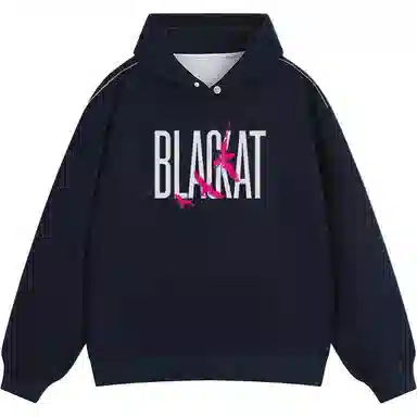 BLACK AT LOGO