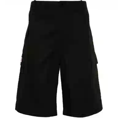 KENZO Button Casual Shorts Black
