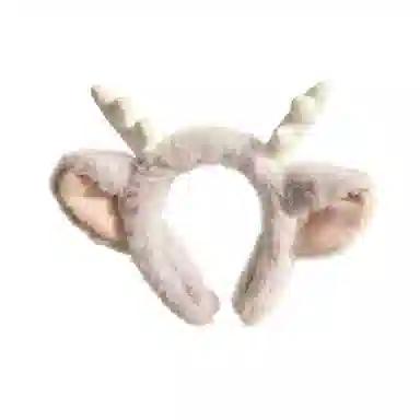 希铃 可爱鹿角 毛绒 发箍 女款