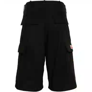 KENZO Button Casual Shorts Black