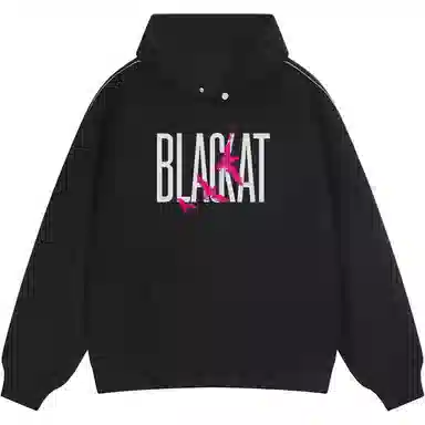 BLACK AT LOGO