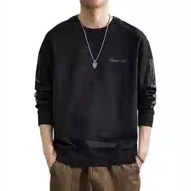 遨宇 高端复古休闲潮流极简风潮牌上衣百搭卫衣 男款