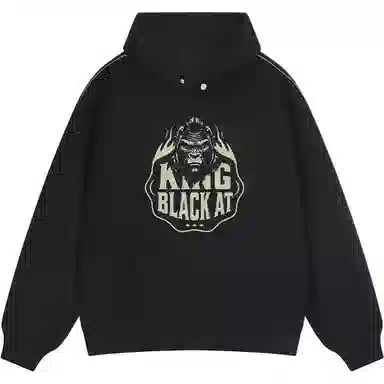 BLACK AT LOGO