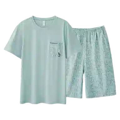欧迪芬 短袖短裤男士家居服 男款